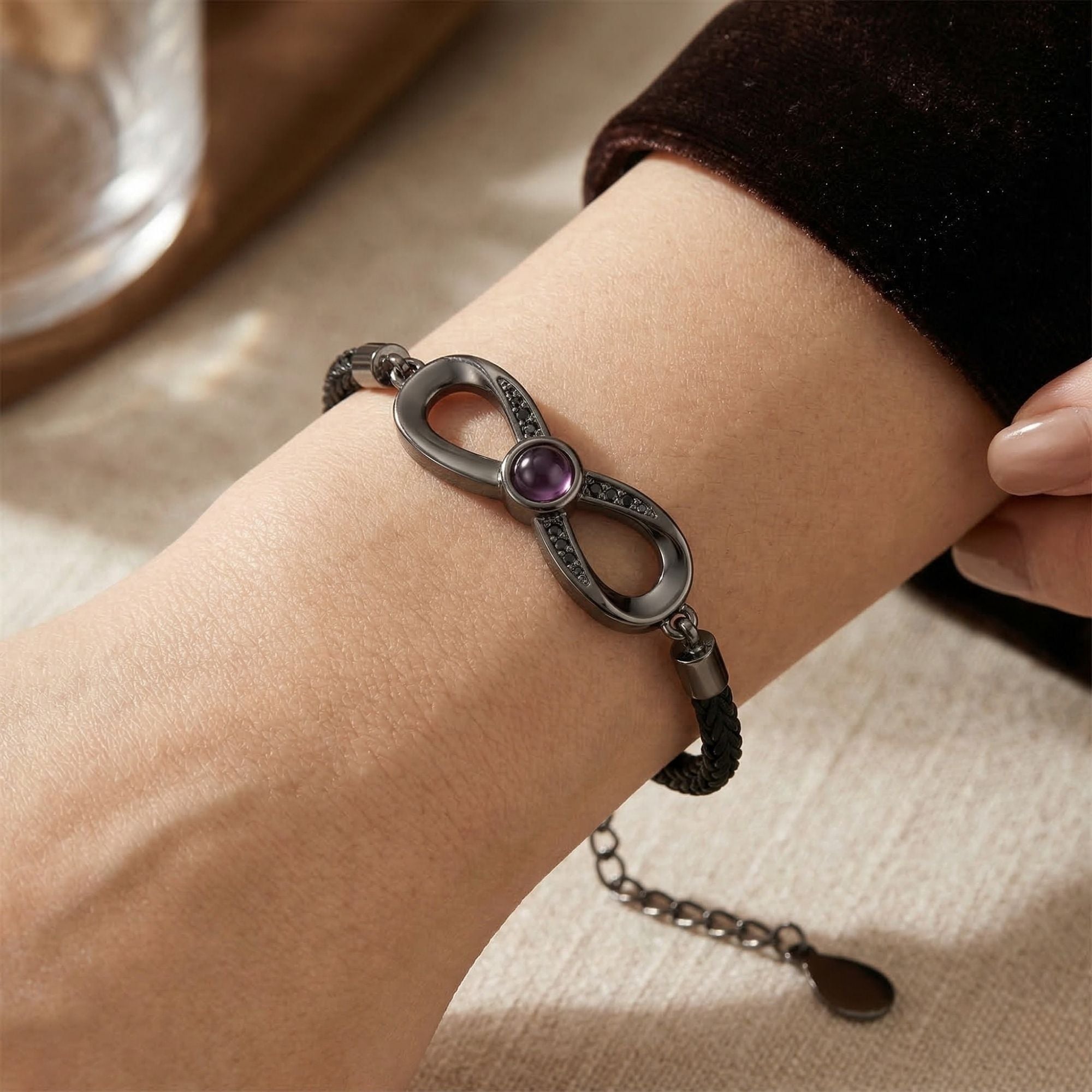 Infinity Braided Adjustable Bracelet – SnapEyelet