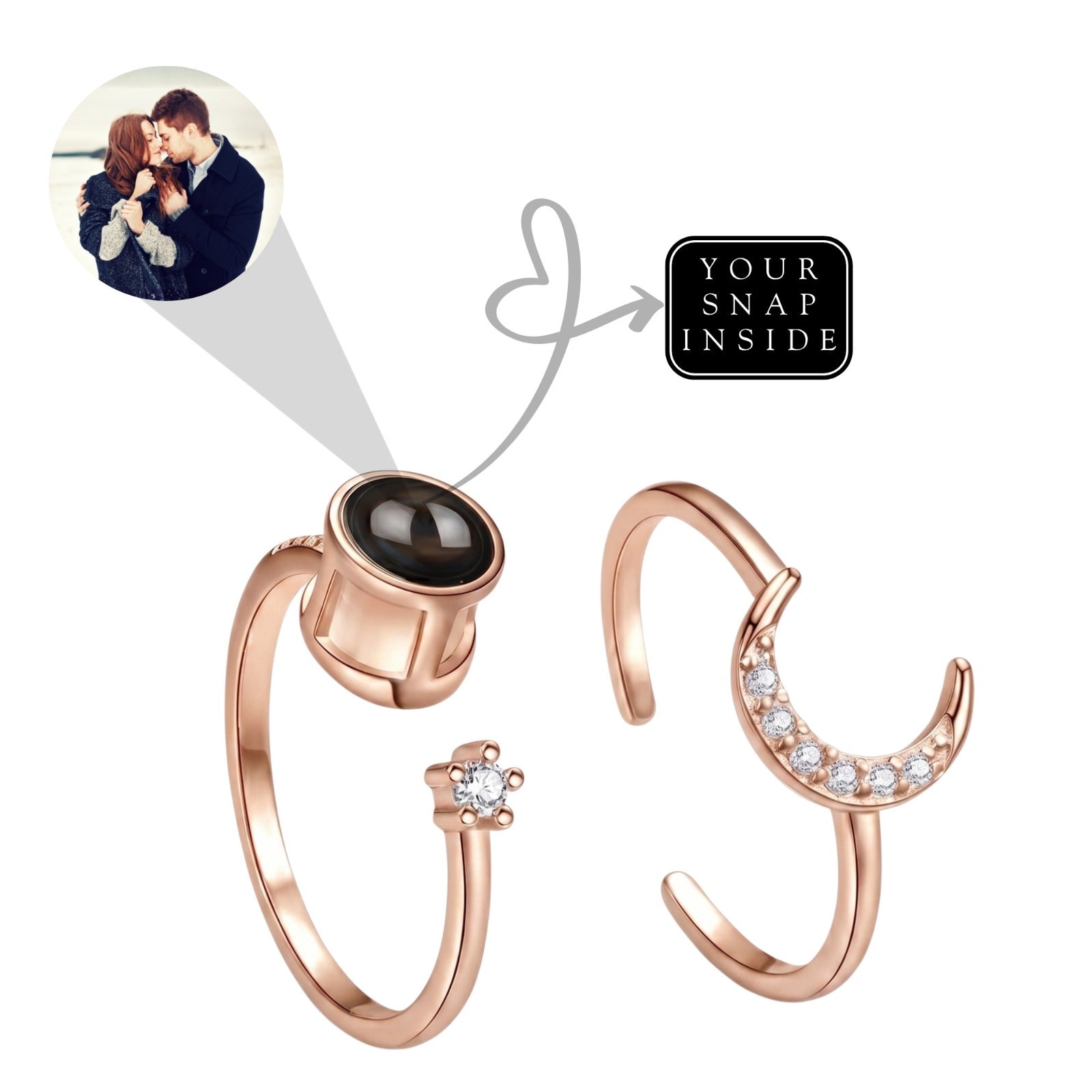 Snapeyelet Rings