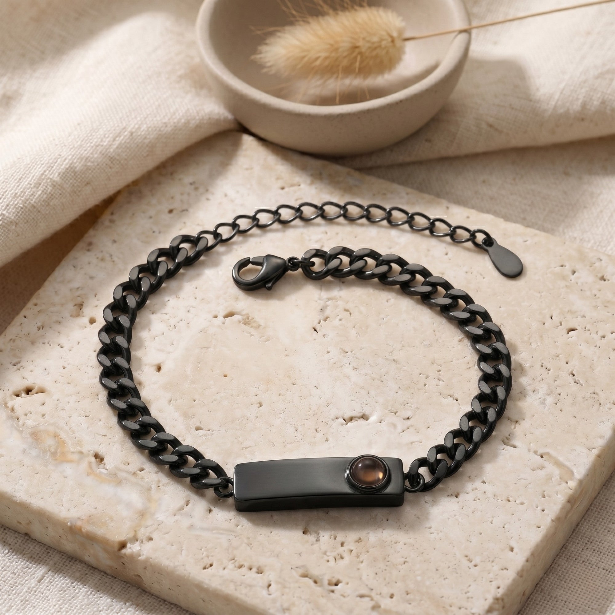 His/Her Hidden photo Projection Bracelet- SnapEyelet
