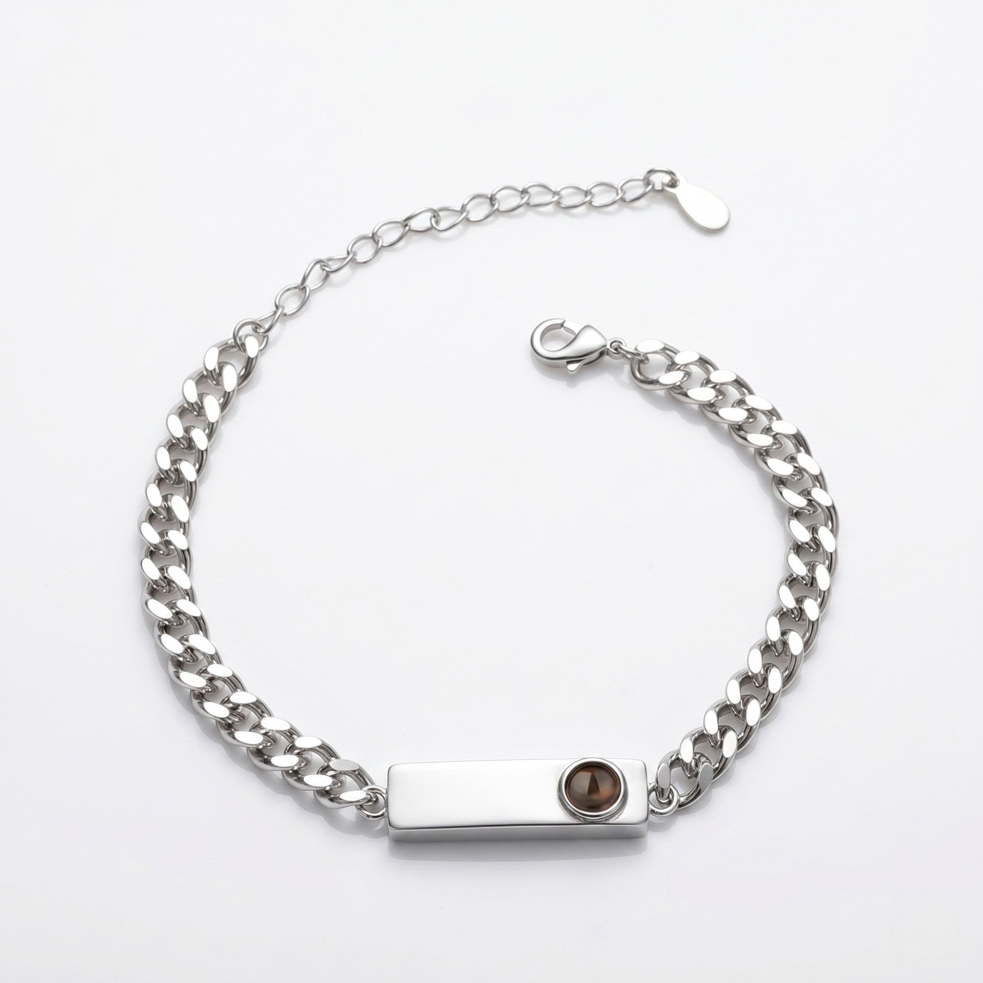 His/Her Hidden photo Projection Bracelet- SnapEyelet