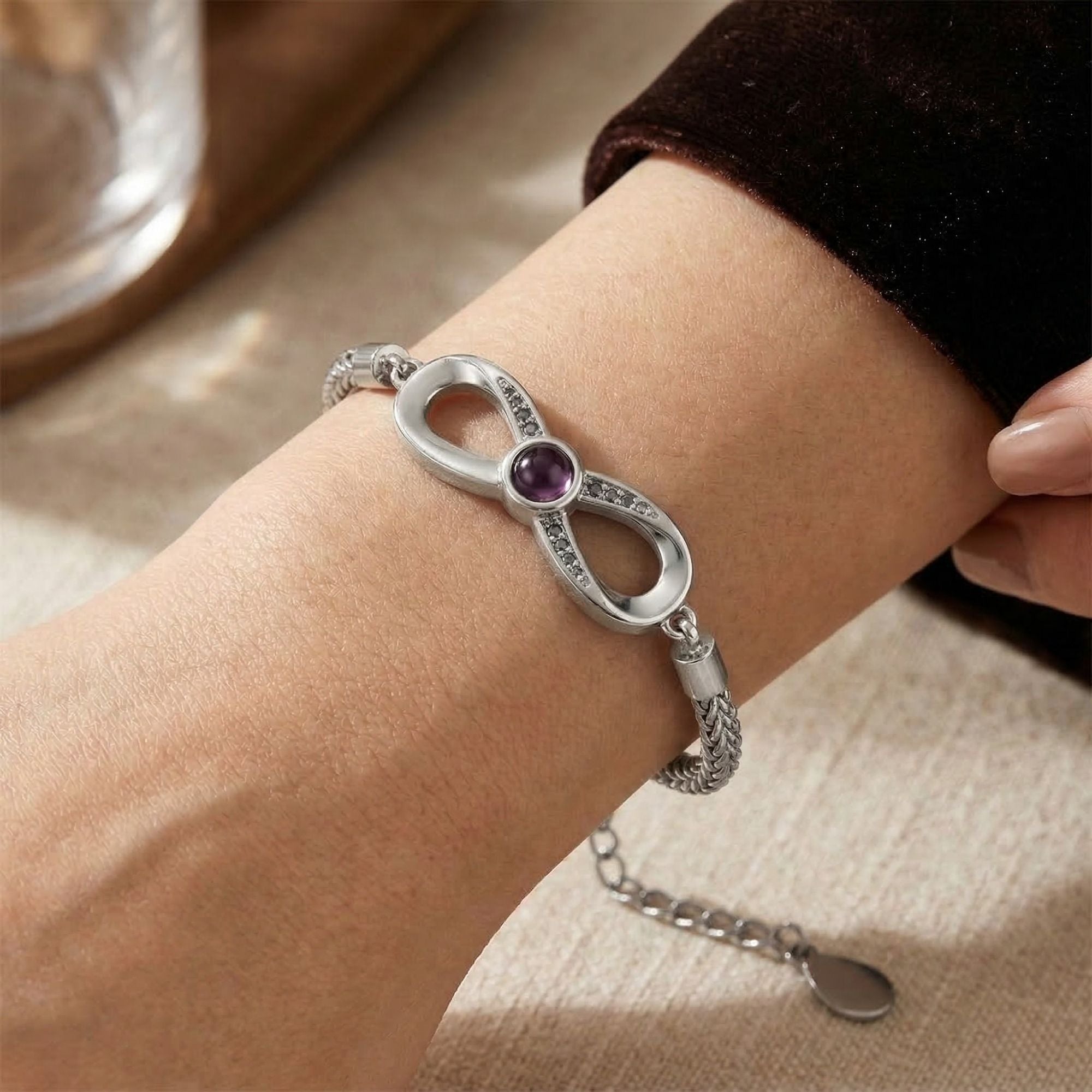 Infinity Braided Adjustable Bracelet – SnapEyelet